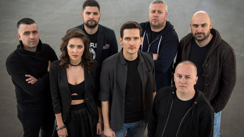 S.A.R.S. performs live in Flinsch Events Club Frankfurt.